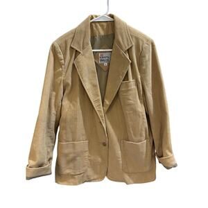 VINTAGE BLAZER - TAN - SIZE 12